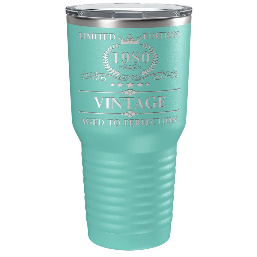 1980 Limited Edition Aged to Perfection 41st on Stainless Steel Tumbler
