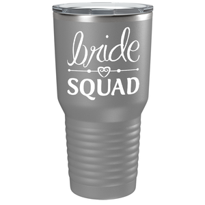 Bride Squad Heart on Stainless Steel Bridal Shower Tumbler