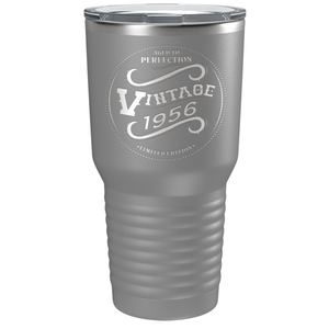 1956 Aged to Perfection Vintage 65th on Stainless Steel Tumbler