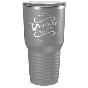 1971 Aged to Perfection Vintage 50th on Stainless Steel Tumbler