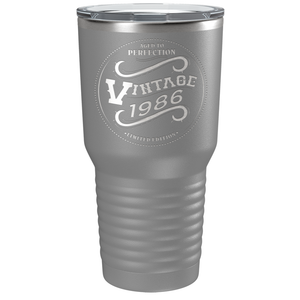 1986 Aged to Perfection Vintage 35th on Stainless Steel Tumbler