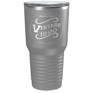 1990 Aged to Perfection Vintage 31st on Stainless Steel Tumbler