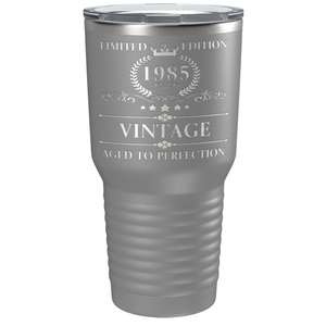 1985 Limited Edition Aged to Perfection 36th on Stainless Steel Tumbler