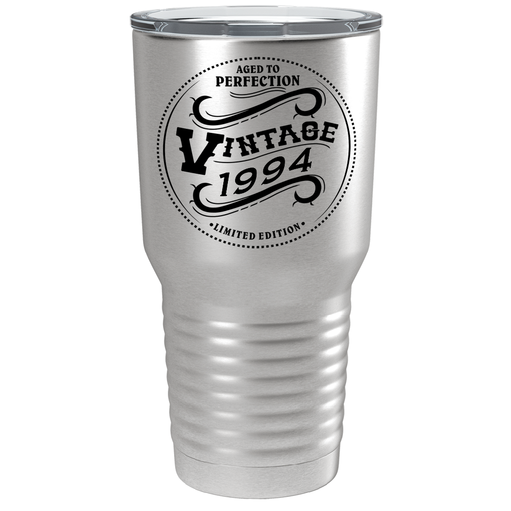 1994 Aged to Perfection Vintage 27th on Stainless Steel Tumbler