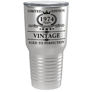 1974 Limited Edition Aged to Perfection 47th on Stainless Steel Tumbler