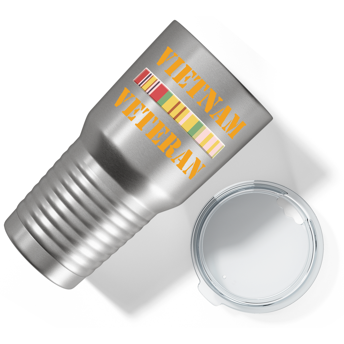 Vietnam Veteran on Stainless 30 oz Stainless Steel Tumbler