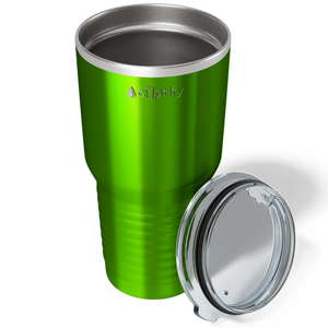 Green Translucent 30oz Stainless Steel Tumbler