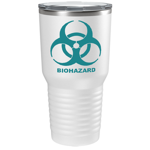 Biohazard on Stainless Steel Zombies Tumbler