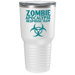 Zombie Apocalypse Response Team on Stainless Steel Zombies Tumbler