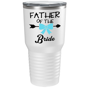 Father of the Bride on Stainless Steel Bridal Tumbler