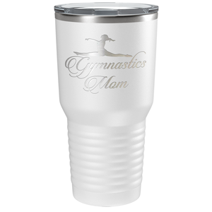 Gymnastics Mom Laser Engraved on Stainless Steel Gymnastics Tumbler