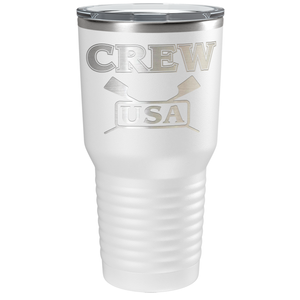 Crew USA Laser Engraved on Stainless Steel Crew Tumbler