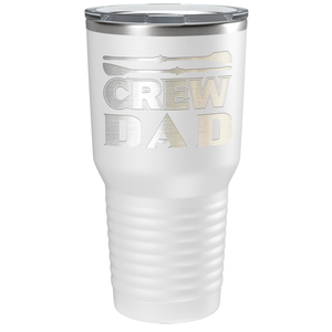 Crew Dad Laser Engraved on Stainless Steel Crew Tumbler