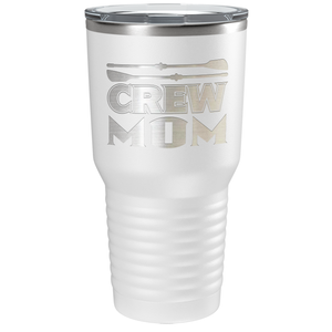 Crew Mom Laser Engraved on Stainless Steel Crew Tumbler