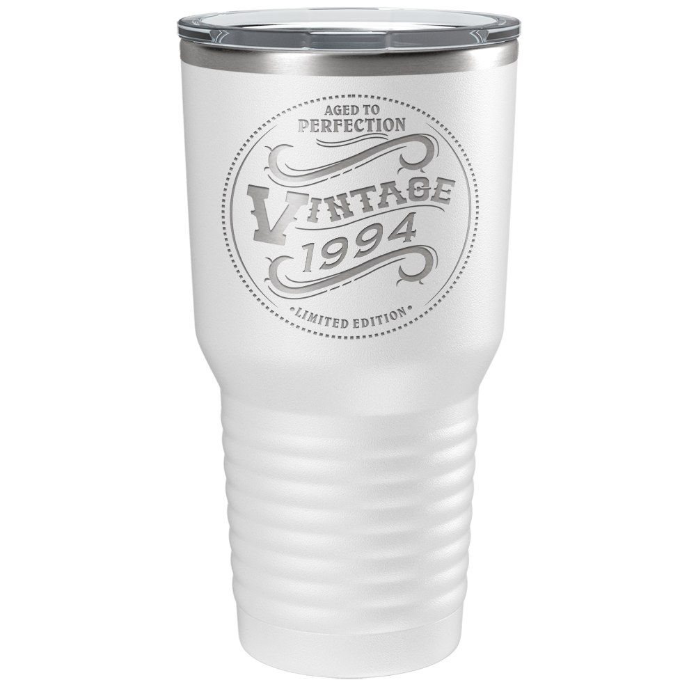 1994 Aged to Perfection Vintage 27th on Stainless Steel Tumbler