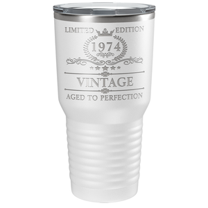 1974 Limited Edition Aged to Perfection 47th on Stainless Steel Tumbler