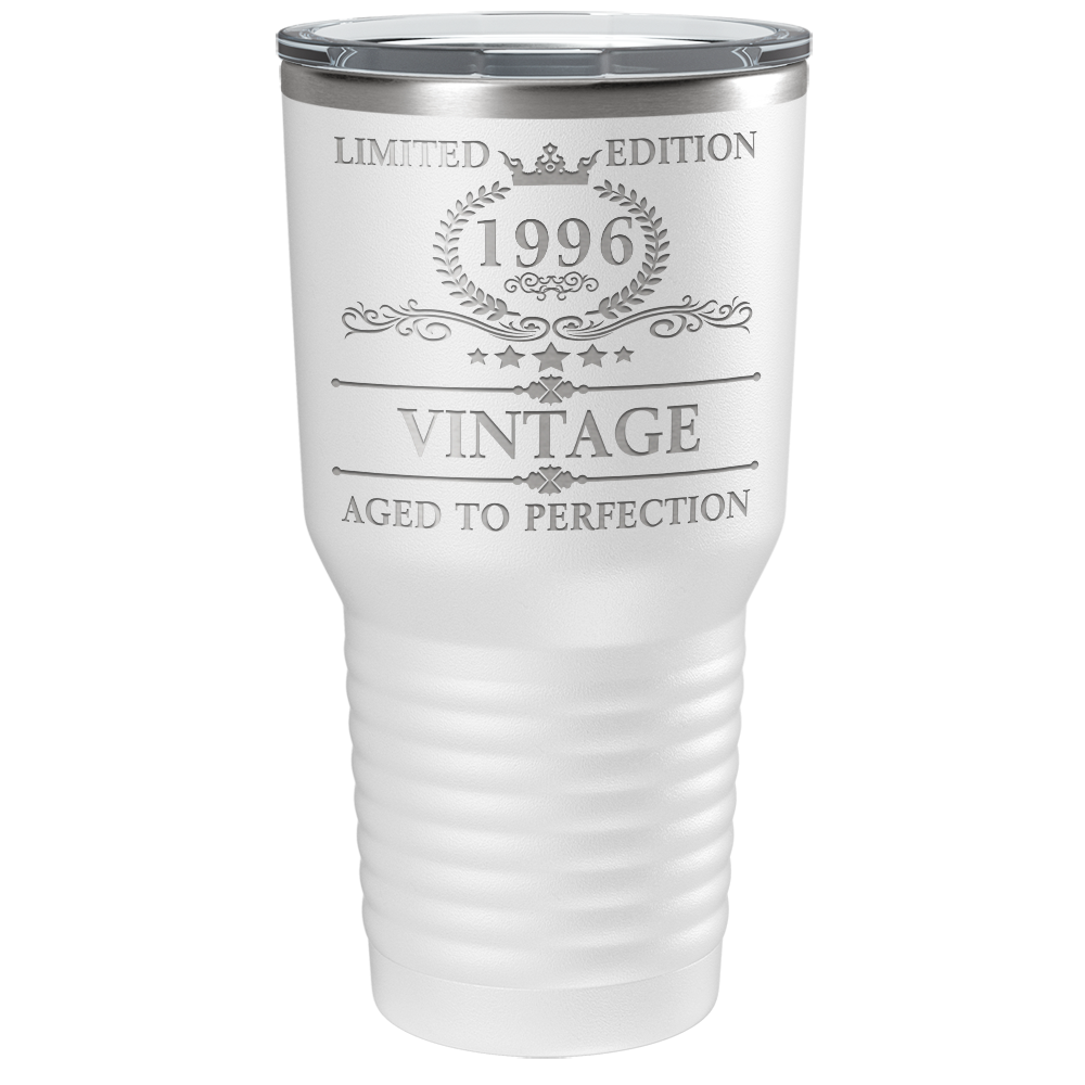 1996 Limited Edition Aged to Perfection 25th on Stainless Steel Tumbler