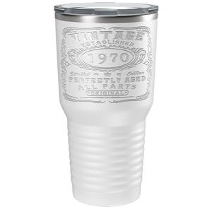 1970 Vintage Perfectly Aged 51st on Stainless Steel Tumbler