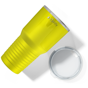 Yellow Gloss 30oz Stainless Steel Tumbler