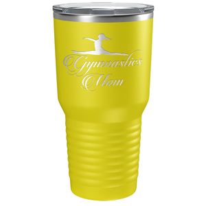 Gymnastics Mom Laser Engraved on Stainless Steel Gymnastics Tumbler