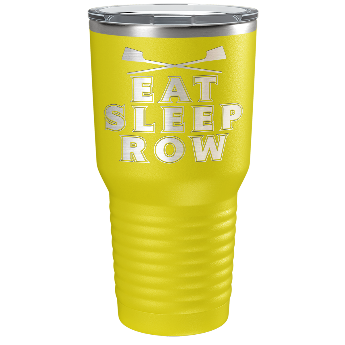 Eat Sleep Row Crew Laser Engraved on Stainless Steel Crew Tumbler