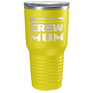 Crew Mom Laser Engraved on Stainless Steel Crew Tumbler