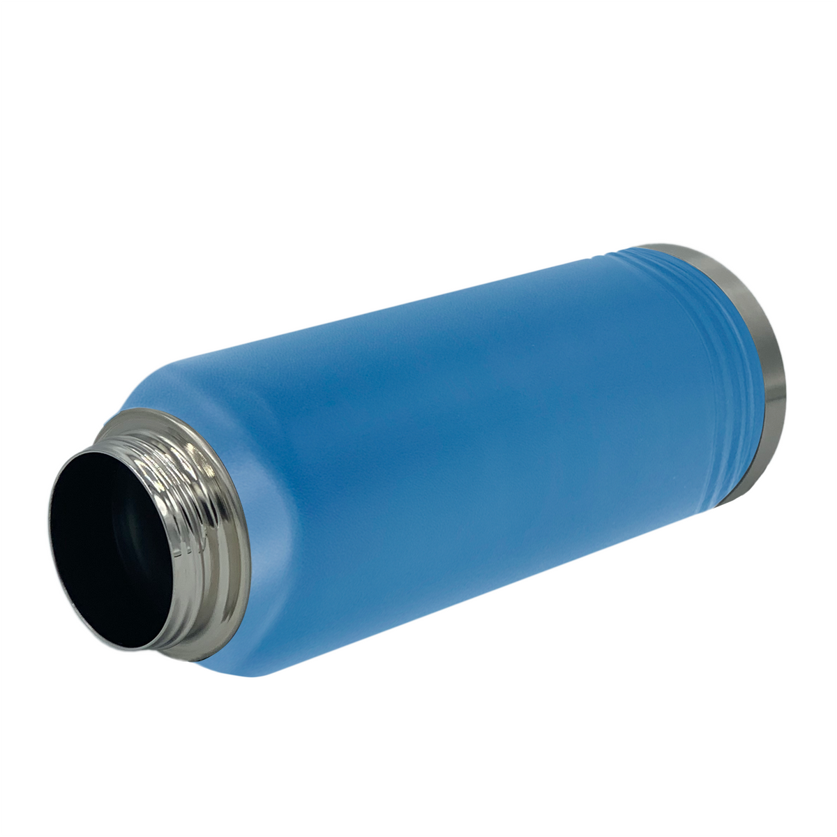 Cuptify Personalized Laser Engraved on Blue Sports Bottle