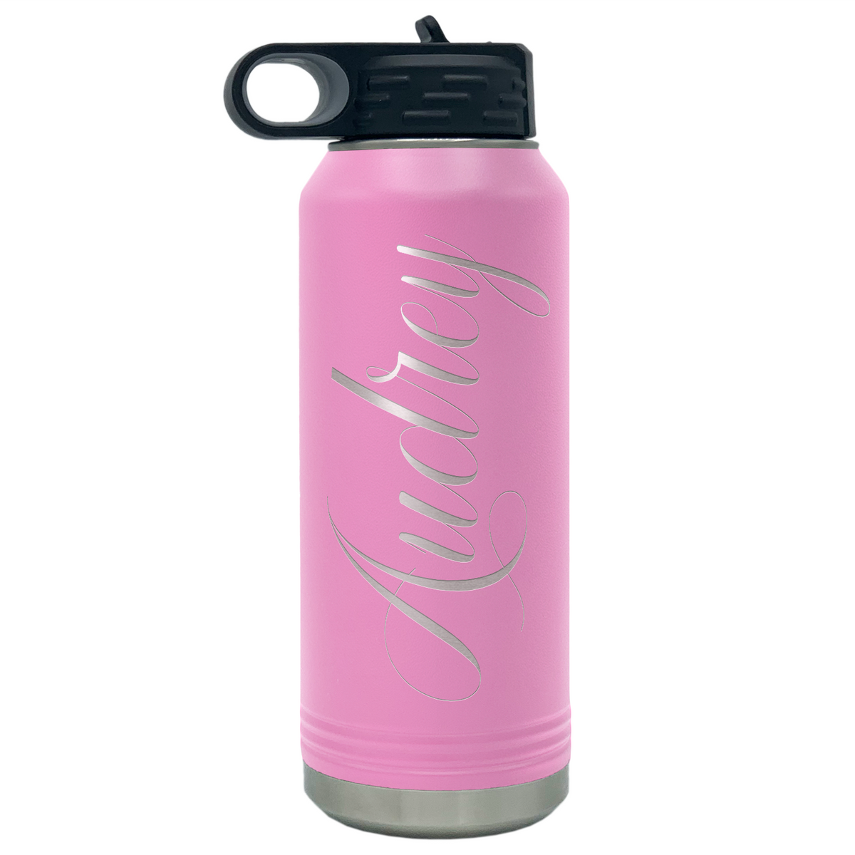 Cuptify Personalized Laser Engraved on Lilac Sports Bottle