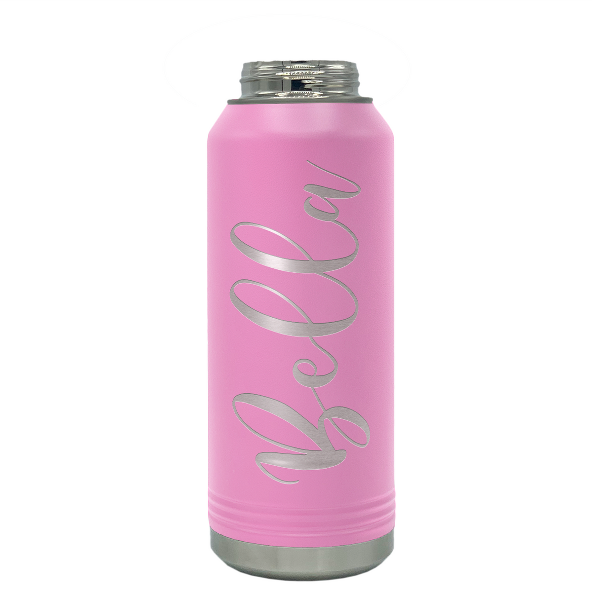 Cuptify Personalized Laser Engraved on Lilac Sports Bottle