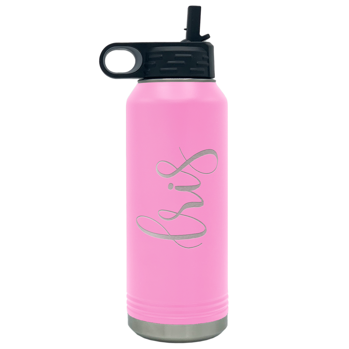 Cuptify Personalized Laser Engraved on Lilac Sports Bottle