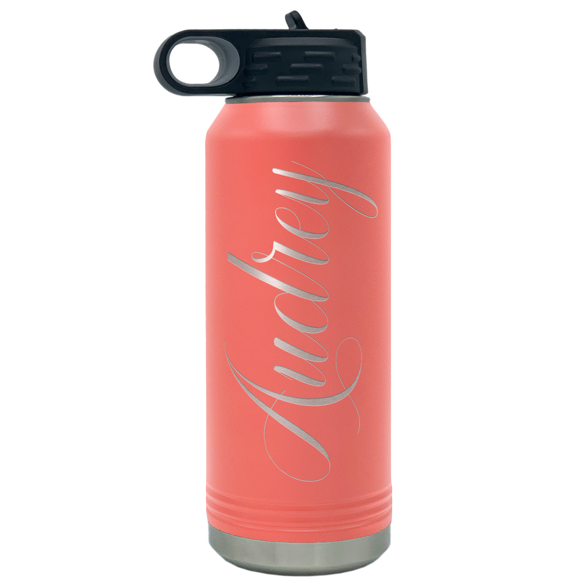 Cuptify Personalized Laser Engraved on Guava Sports Bottle