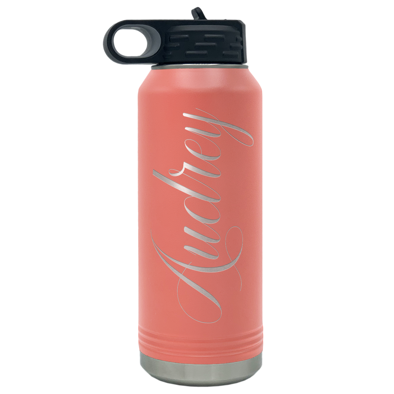 Cuptify Personalized Laser Engraved on Guava Sports Bottle