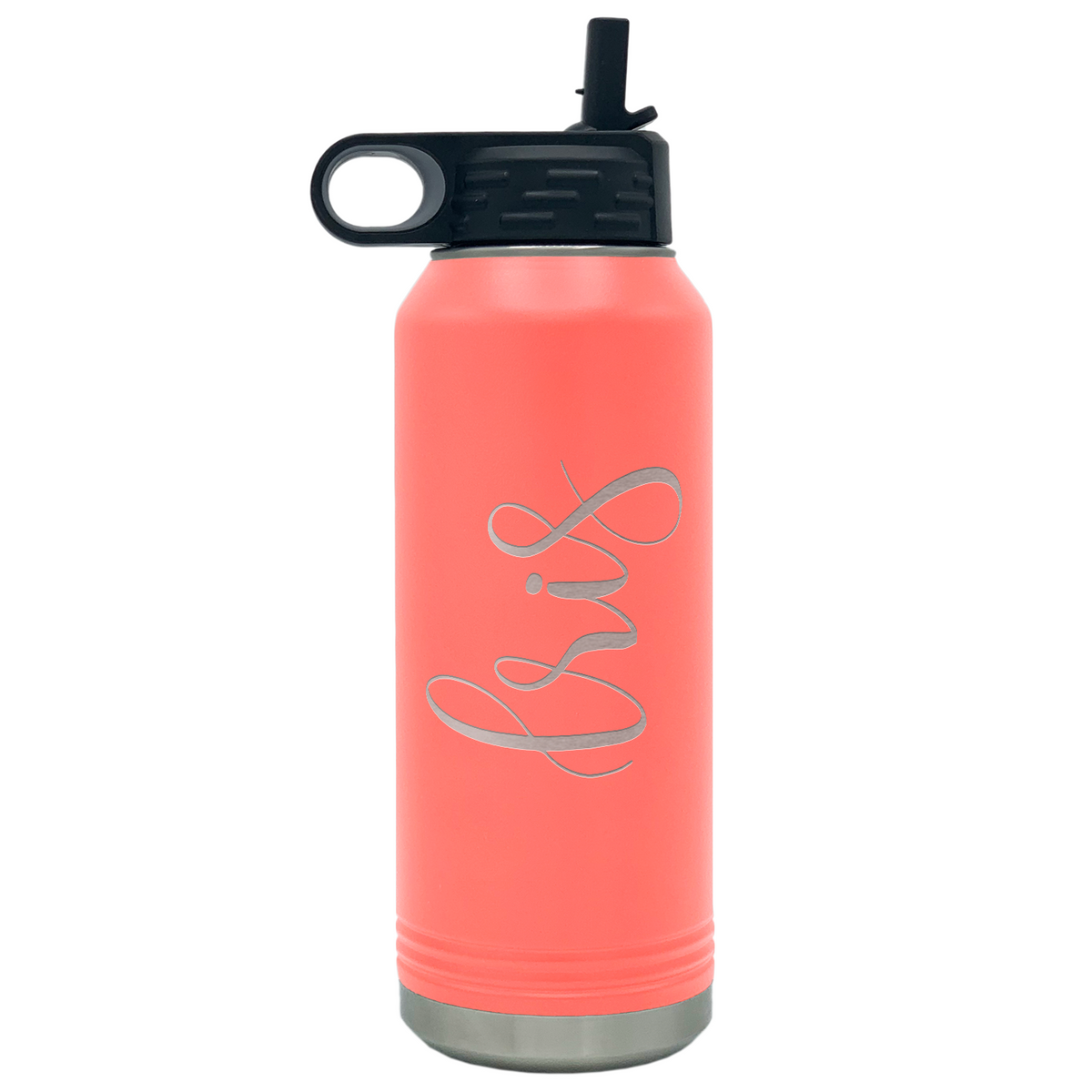 Cuptify Personalized Laser Engraved on Guava Sports Bottle
