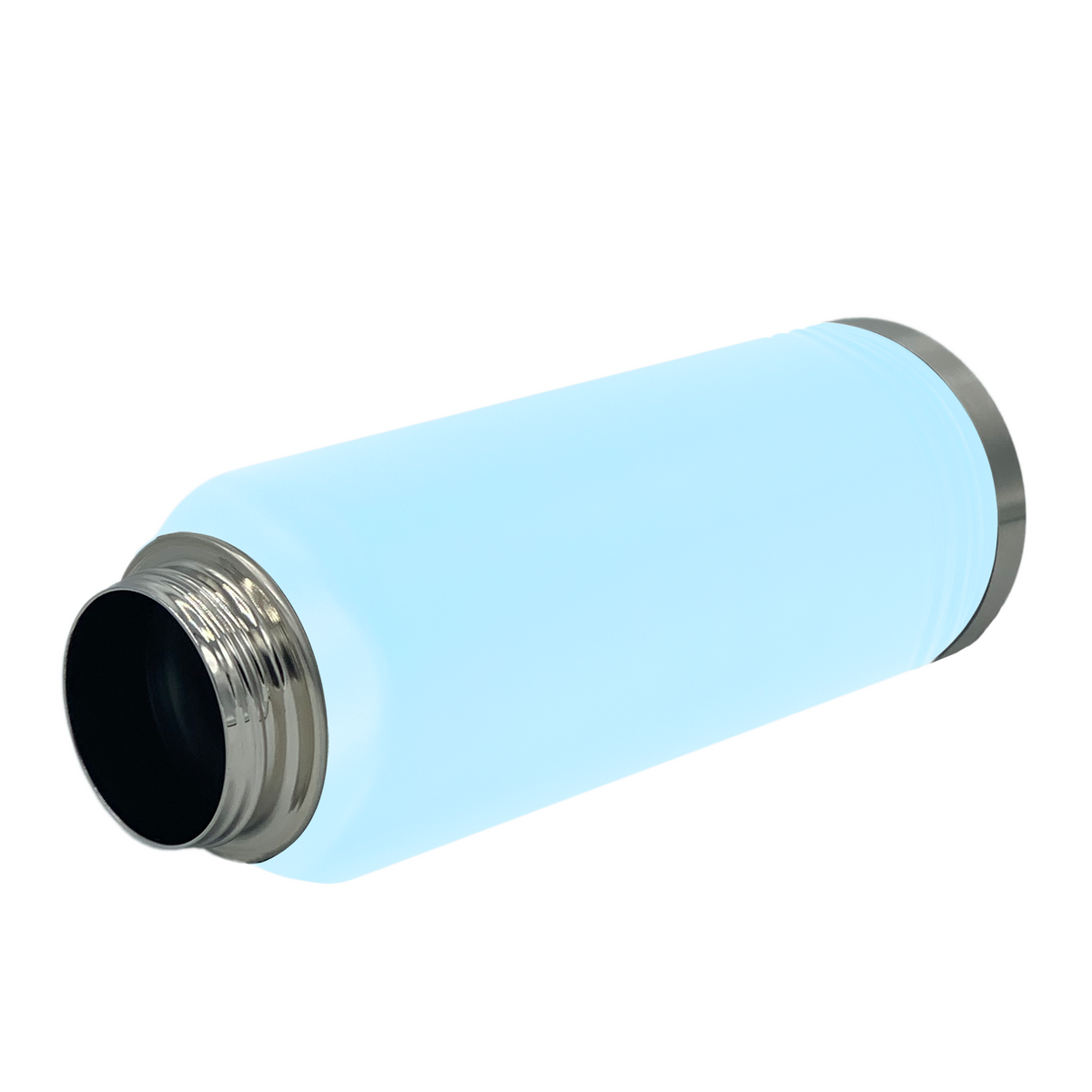 Cuptify Personalized Laser Engraved on Lite Blue Sports Bottle