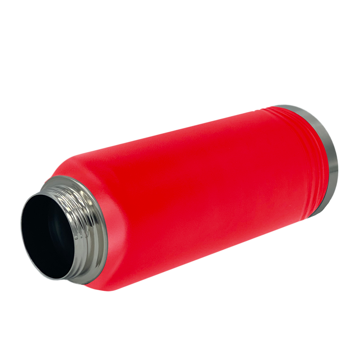 Cuptify Personalized Laser Engraved on Red Sports Bottle