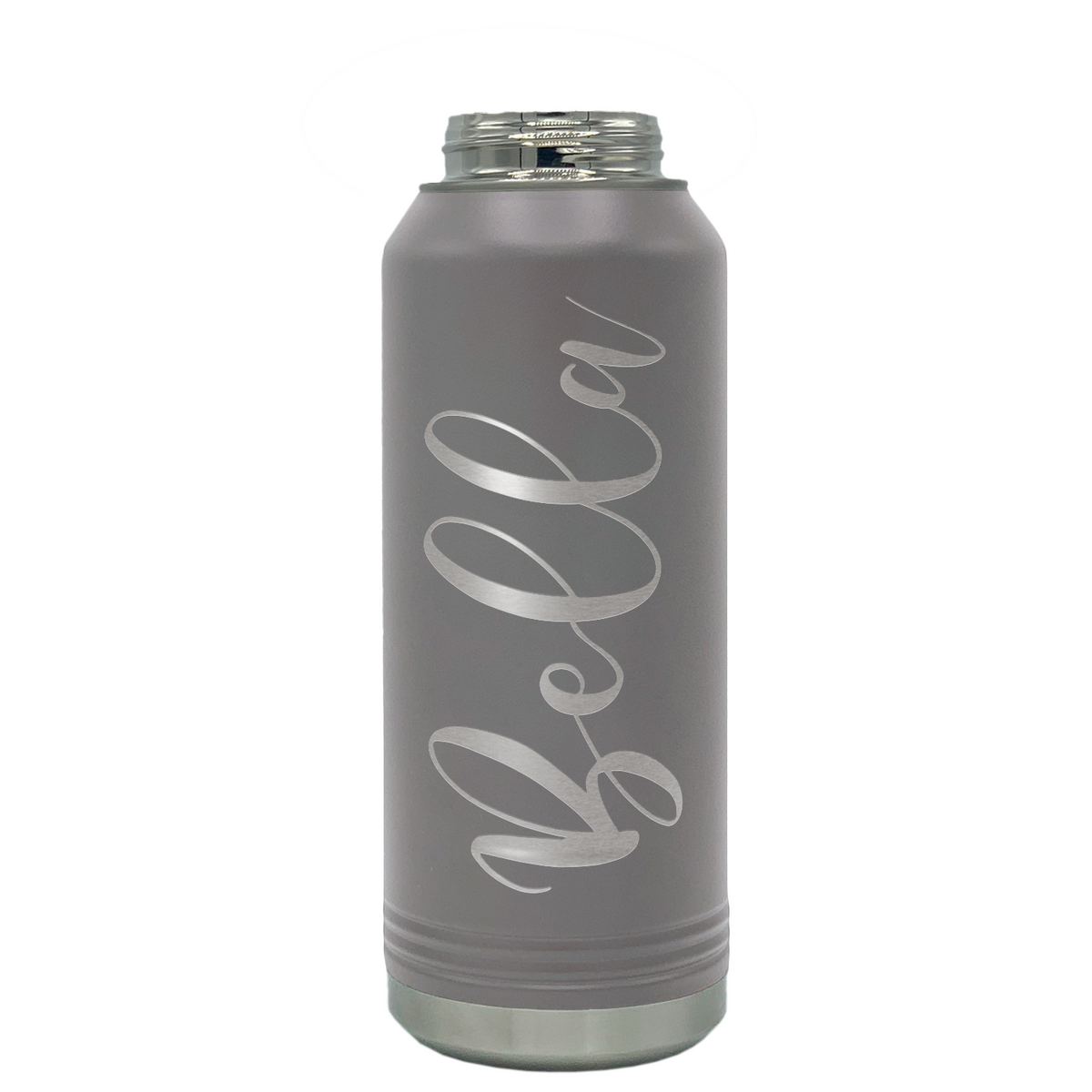 Cuptify Personalized Laser Engraved on Slate Sports Bottle