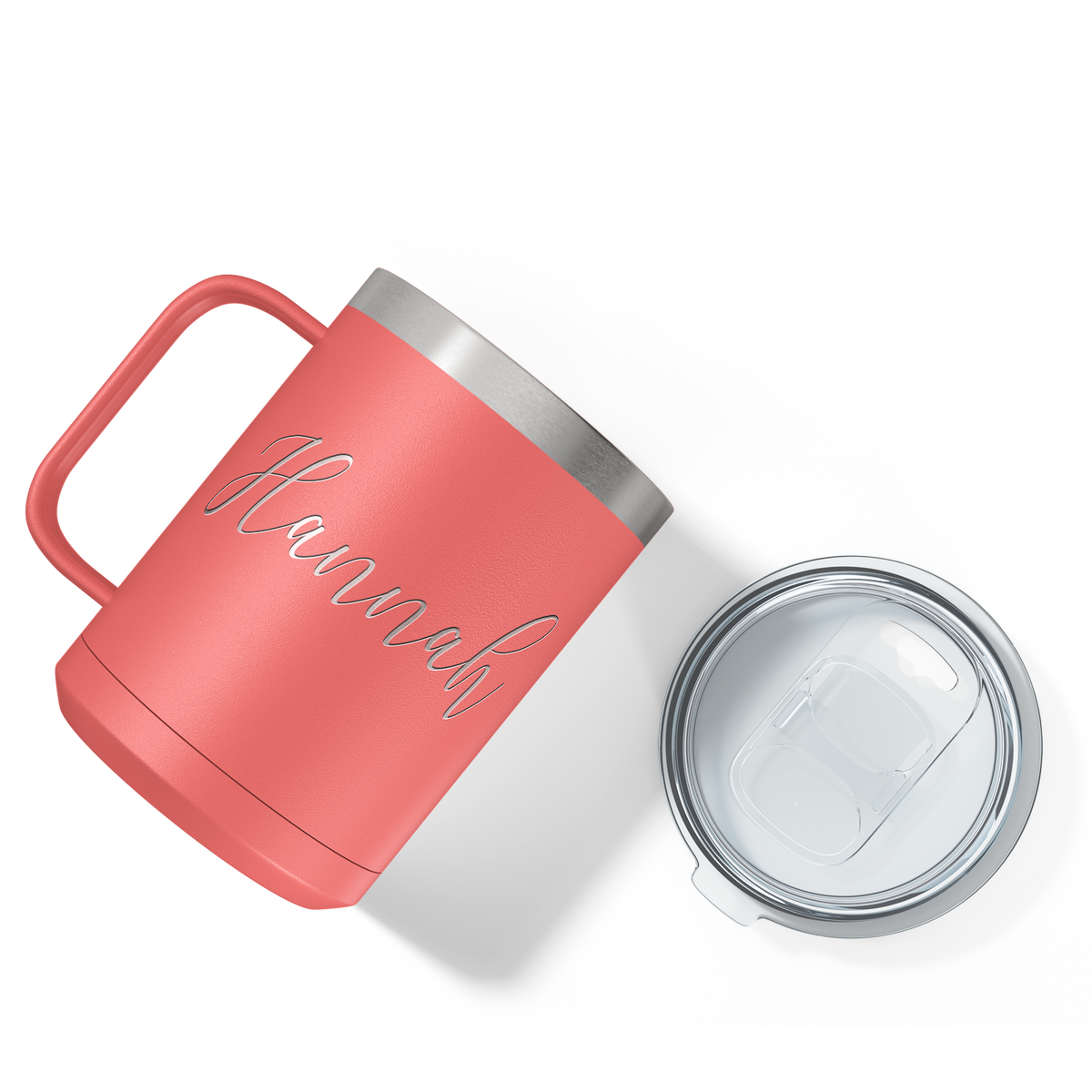 Cuptify Personalized Engraved 15 oz Stainless Steel Coffee Mug - Guava