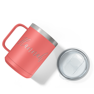 Cuptify Personalized Engraved 15 oz Stainless Steel Coffee Mug - Guava