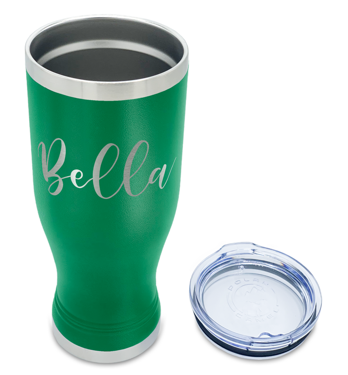 Personalized Engraved 20 oz Pilsner - Green