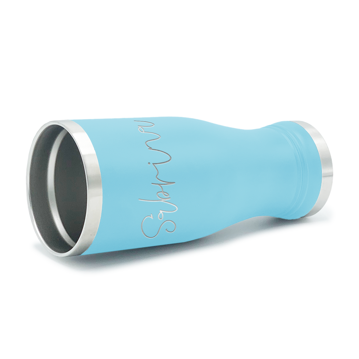 Personalized Engraved 20 oz Pilsner - Lite Blue