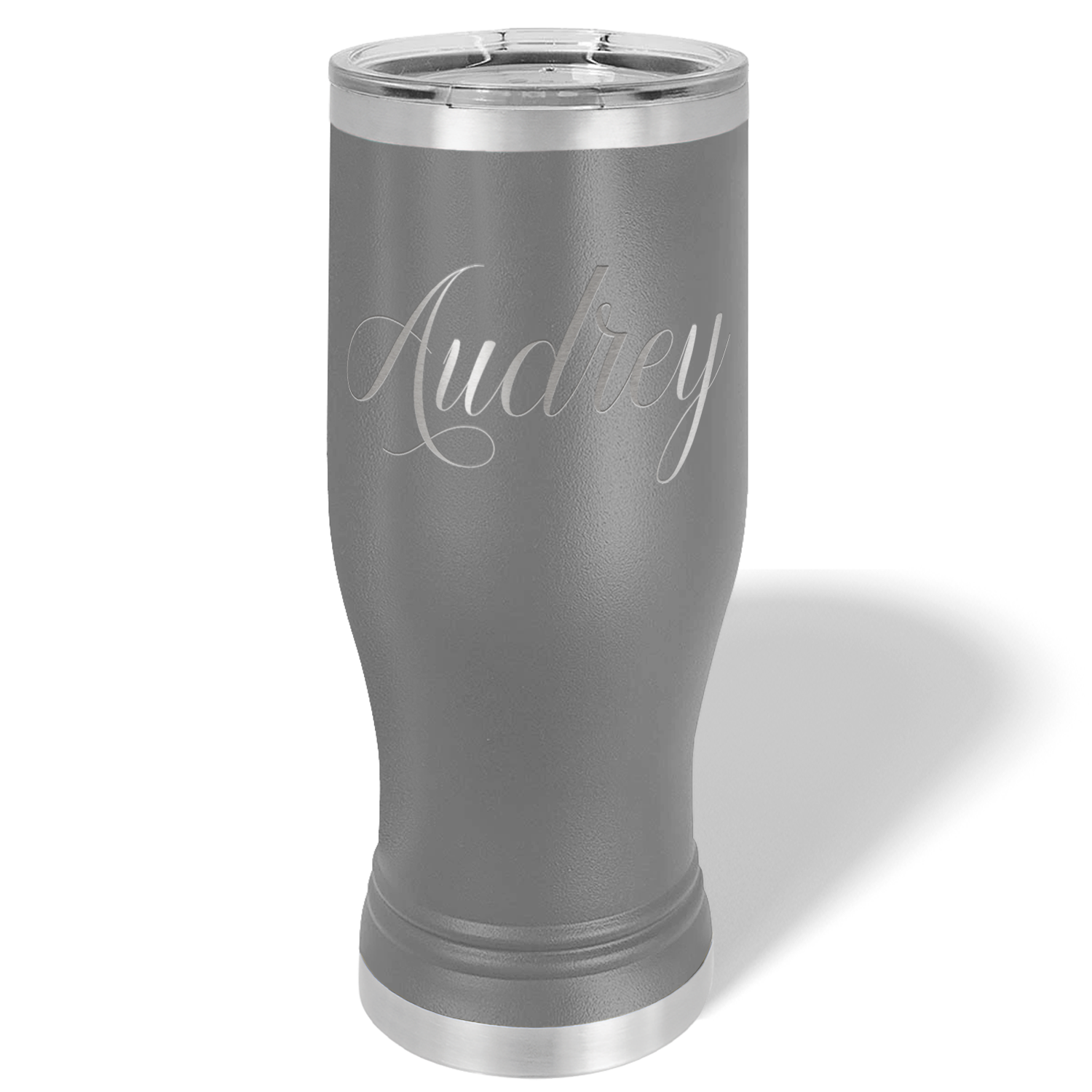 Personalized Engraved 20 oz Pilsner - Slate