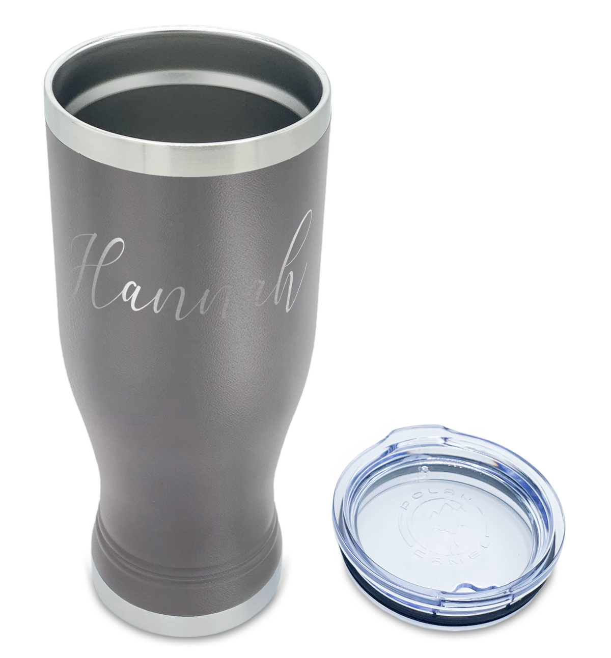 Personalized Engraved 20 oz Pilsner - Slate