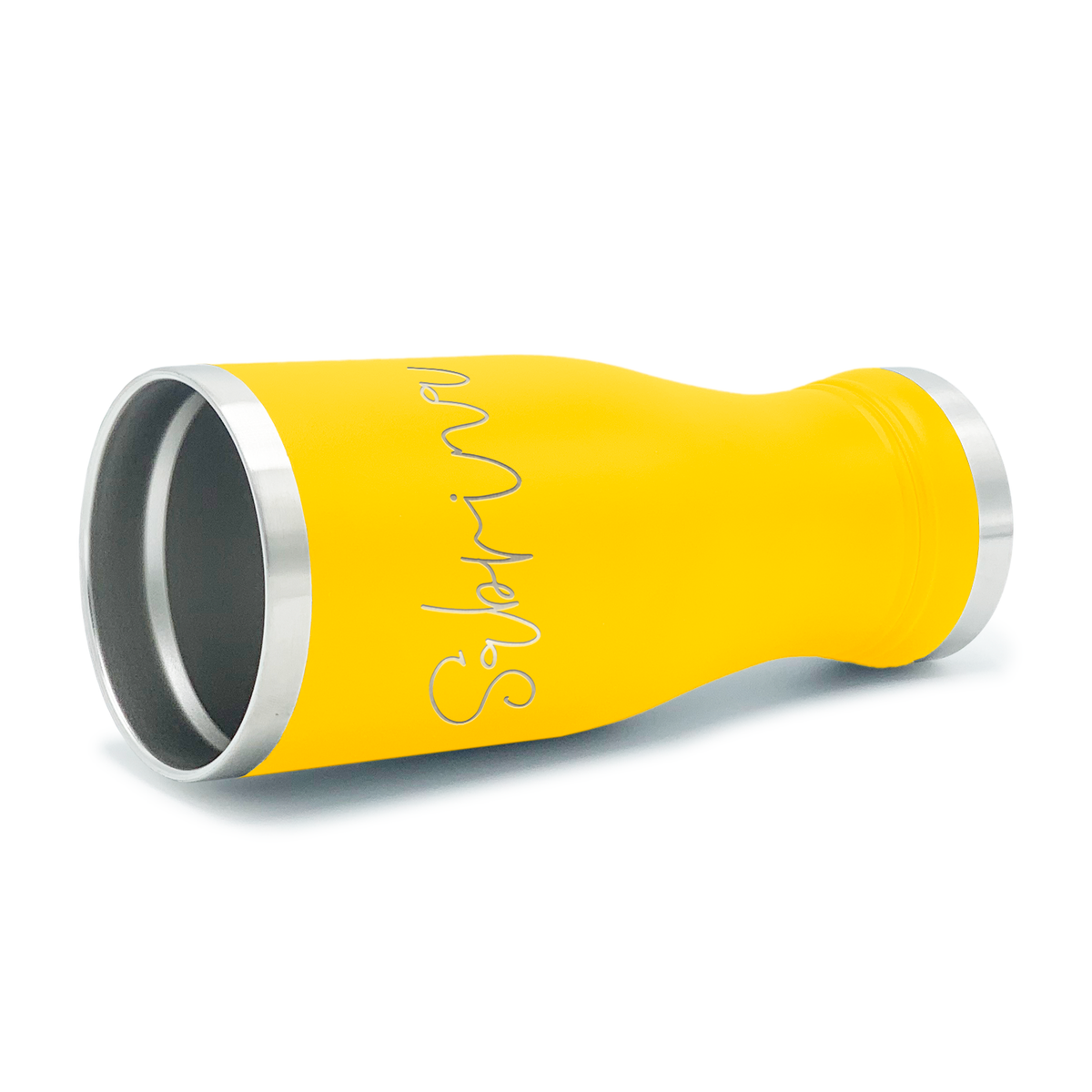 Personalized Engraved 20 oz Pilsner - Yellow