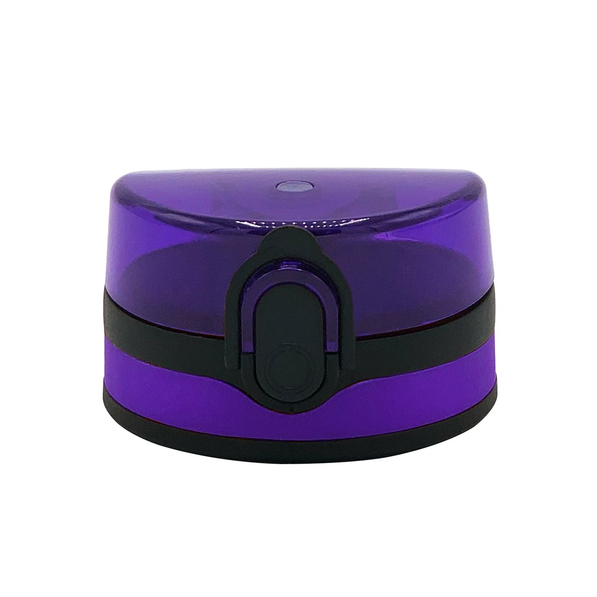 Purple with Black Flip Top Lid for 50oz Tritan Water Bottles