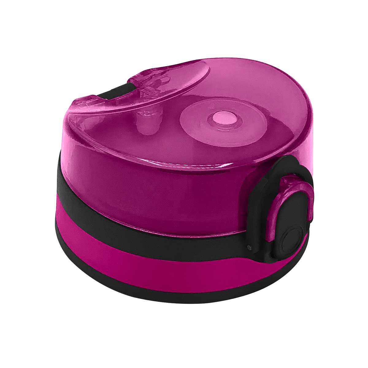 Fuchsia Flip Top Lid for 32oz Tritan Water Bottles