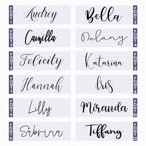 Personalized Purple Gloss 32 oz Water Bottle