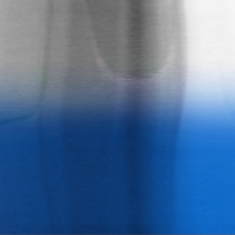 blue ombre translucent